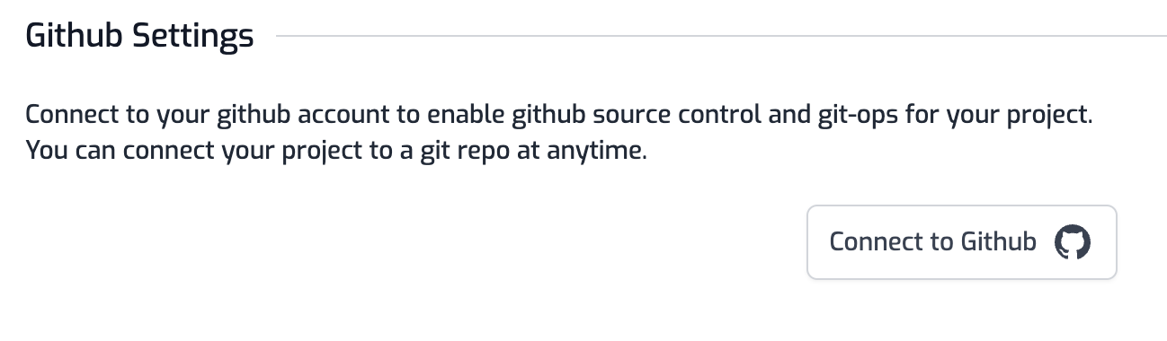 GitHub Settings